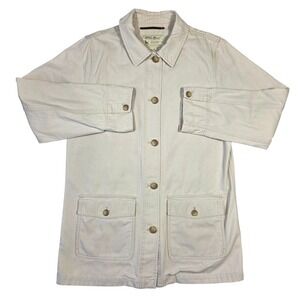 Eddie Bauer Jacket Classic Outdoor Womens Tall Medium Chore Urban Utility Hiker